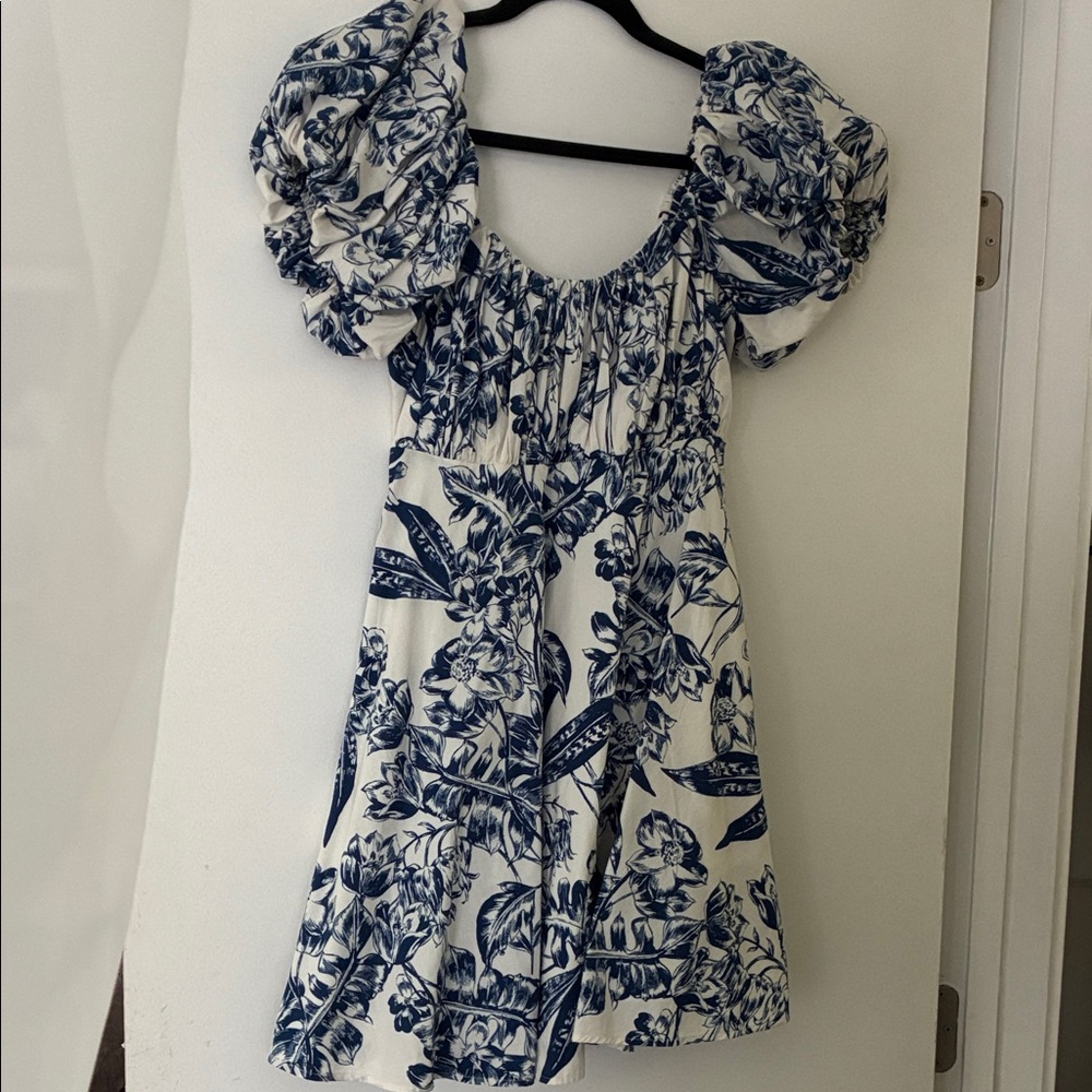 Abercrombie Puff Sleeve Mini Dress